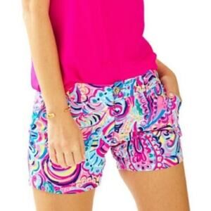 Lilly Pulitzer The Callahan Shorts Psychedelic Sunshine 0